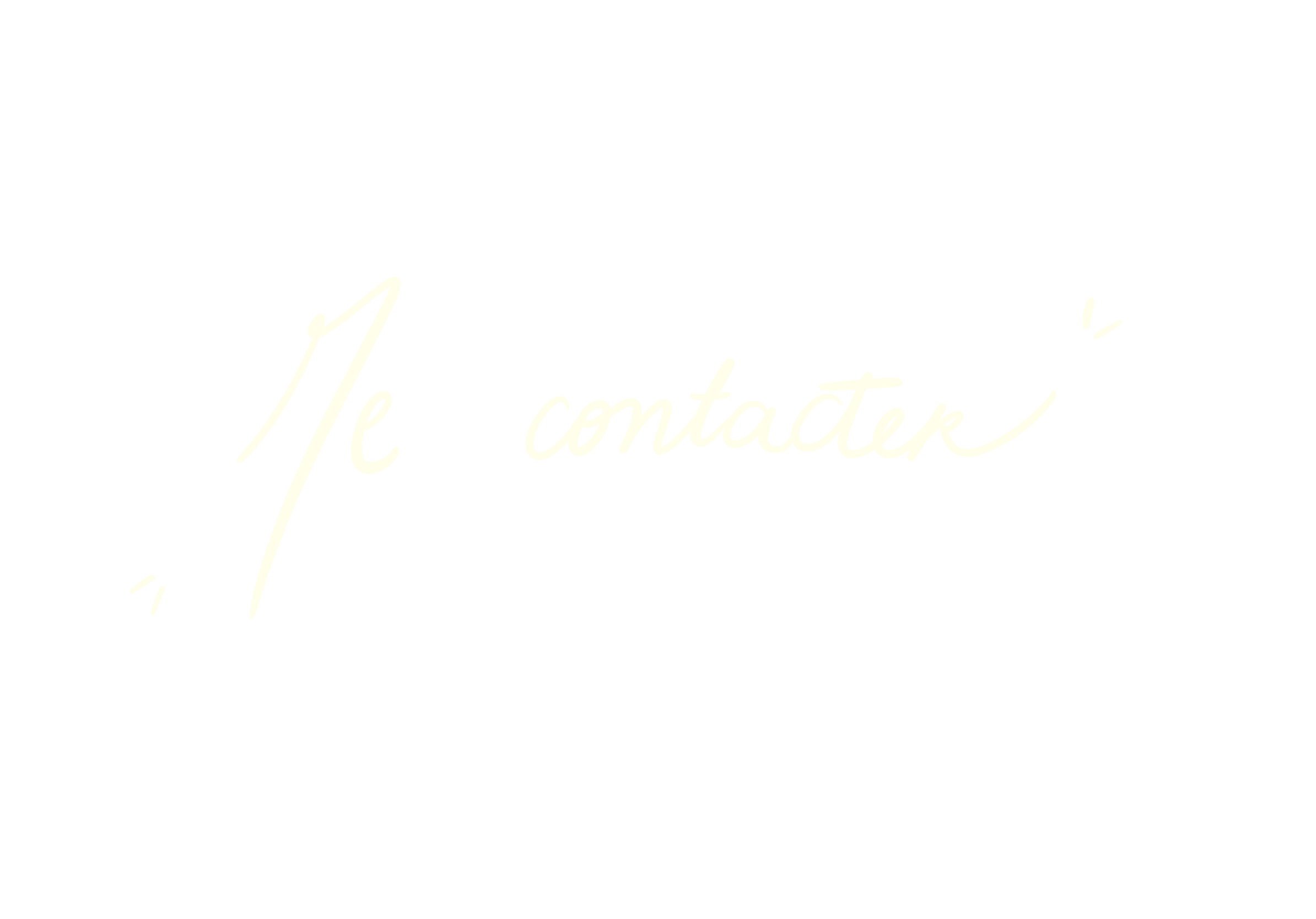 me contacter manuscrit 